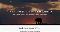 Desktop Screenshot of operationsavetheanimals.org